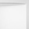 Soungou Lampadaire Chrome, Bois foncé, 1 lumière