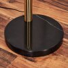 Codecreo Lampadaire Laiton, Noir, 3 lumières
