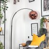 Koyoto Lampadaire Noir, 1 lumière