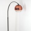 Koyoto Lampadaire, Lampadaires arc Noir, 1 lumière