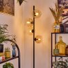 Koyoto Lampadaire Ambre, Clair, 4 lumières