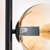 Koyoto Lampadaire Ambre, Clair, 4 lumières