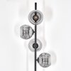 Koyoto Lampadaire Fumé, 4 lumières