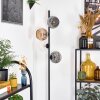 Koyoto Lampadaire Ambre, Clair, Fumé, 4 lumières