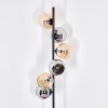 Koyoto Lampadaire Ambre, Fumé, 6 lumières