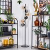 Koyoto Lampadaire Ambre, Fumé, 6 lumières