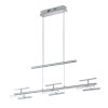 Lampe pendante Trio Figaro LED Nickel mat, 3 lumières