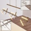 Suspension Windsor LED Chrome, Nickel mat, 9 lumières