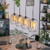 Apedo Suspension, Suspension Ambre, Clair, 4 lumières