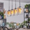 Apedo Suspension, Suspension Ambre, Clair, 4 lumières