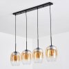 Apedo Suspension, Suspension Ambre, Clair, 4 lumières