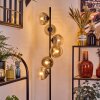 Koyoto Lampadaire Clair, Fumé, 6 lumières