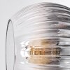Koyoto Lampadaire Clair, Fumé, 6 lumières