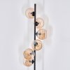 Koyoto Lampadaire Ambre, 6 lumières