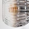 Ripoll Lampadaire Chrome, Clair, Fumé, 6 lumières