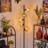 Ripoll Lampadaire Ambre, Clair, 5 lumières