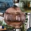 Koyoto Suspension, Boule lumineuse, Suspension Écru, Noir, 8 lumières