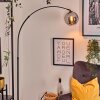 Koyoto Lampadaire Noir, 1 lumière