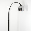 Koyoto Lampadaire Noir, 1 lumière