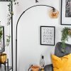Koyoto Lampadaire Noir, 1 lumière