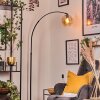 Koyoto Lampadaire Noir, 1 lumière
