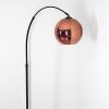 Koyoto Lampadaire, Lampadaires arc Noir, 1 lumière