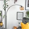 Koyoto Lampadaire, Lampadaires arc Noir, 1 lumière