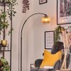 Koyoto Lampadaire Noir, 1 lumière