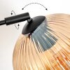 Koyoto Lampadaire Noir, 1 lumière