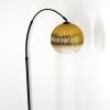Koyoto Lampadaire Noir, 1 lumière