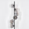 Ripoll Lampadaire Clair, Fumé, 6 lumières