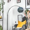 Koyoto Lampadaire, Lampadaires arc Noir, 1 lumière