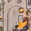 Koyoto Lampadaire Noir, 1 lumière