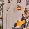 Koyoto Lampadaire Noir, 1 lumière