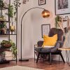 Koyoto Lampadaire Noir, 1 lumière
