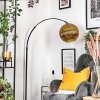 Koyoto Lampadaire Noir, 1 lumière