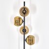 Koyoto Lampadaire 31 cm Or, 4 lumières