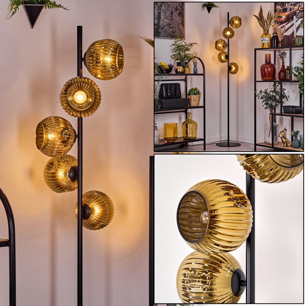Ripoll Lampadaire Or, 5 lumières main product photo