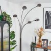 Nikkala Lampadaire Chrome, Noir, 5 lumières