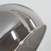 Nikkala Lampadaire Chrome, Noir, 5 lumières
