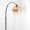 Koyoto Lampadaire Noir, 1 lumière