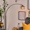Koyoto Lampadaire Noir, 1 lumière