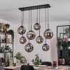 Gastor Suspension, Boule lumineuse, Suspension Fumé, 8 lumières