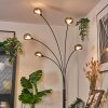Nikkala Lampadaire Noir, 5 lumières