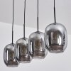 Apedo Suspension, Boule lumineuse, Suspension Fumé, 4 lumières