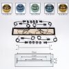 Koyoto Suspension, Boule lumineuse, Suspension Écru, Noir, 8 lumières