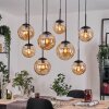 Gastor Suspension, Boule lumineuse, Suspension Ambre, 8 lumières