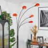Nikkala Lampadaire Chrome, Noir, 5 lumières Nikkala Lampadaire Chrome, Noir, 5 lumières