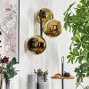 Koyoto Boule lumineuse, Applique murale Or, 3 lumières