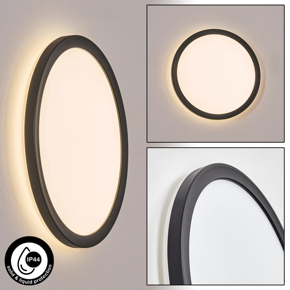 Qadir Lampe murale d´extérieur, Plafonnier LED Blanc, 1 lumière main product photo